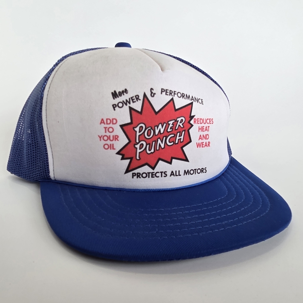 Vintage Power Punch Trucker Hat